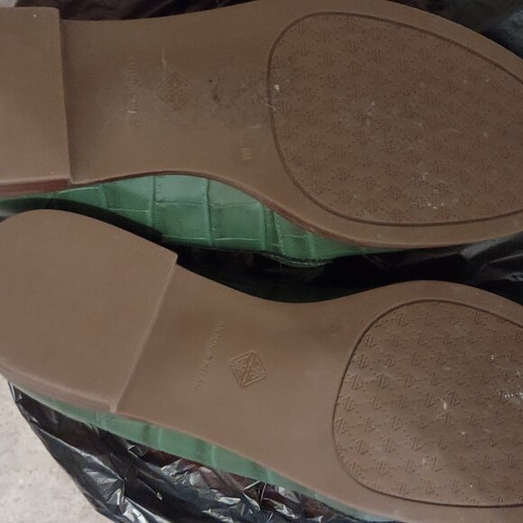 Green Antonio Melani Loafers - Picture 4 of 5